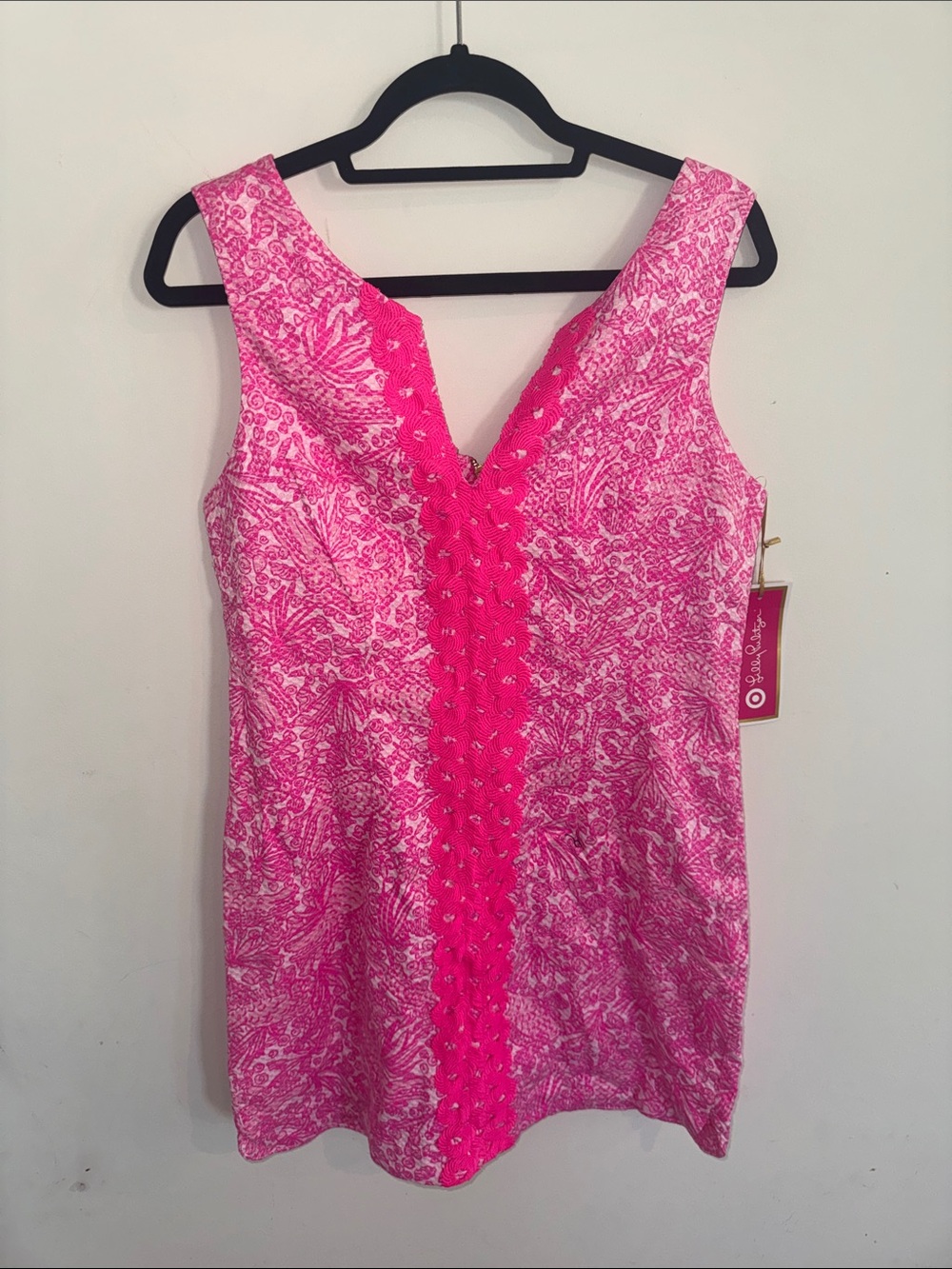 Lilly Pulitzer for Target Hot Pink Printed Mini Dress